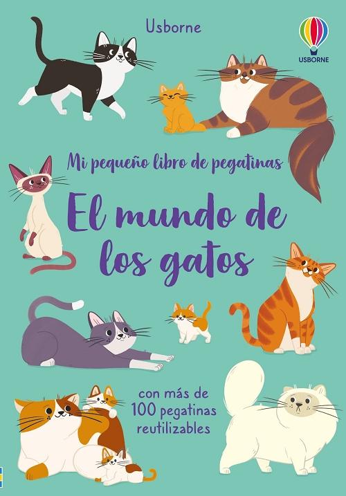 El mundo de los gatos "(Mi pequeño libro de pegatinas)"