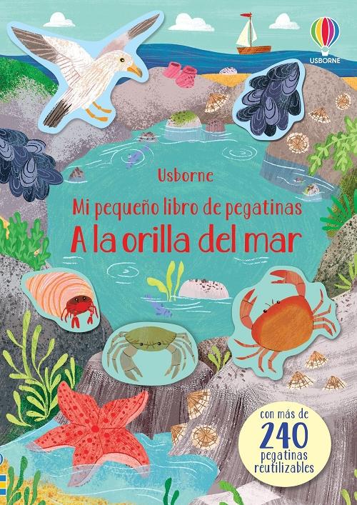 A la orilla del mar "(Mi pequeño libro de pegatinas)"