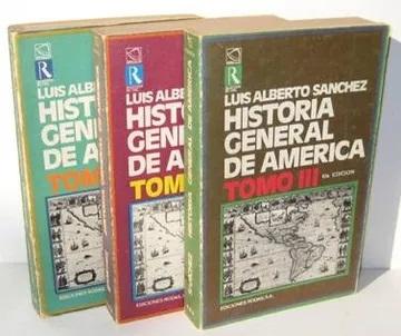 Historia general de América (3 Vols.)