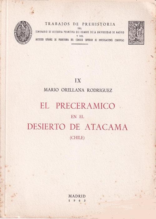 El precerámico en el desierto de Atacama (Chile)