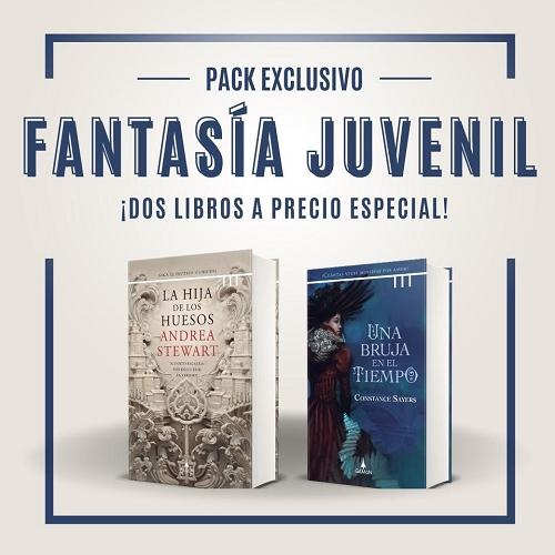 Pack Fantasía Juvenil Gamon (2 Vols.) "Una bruja en el tiempo / La hija de los huesos"