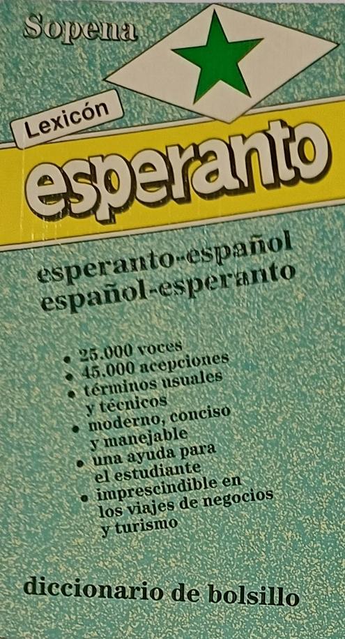 Lexicón Sopena Esperanto "Esperanto-español / Español-esperanto (Nueva edición revisada)"