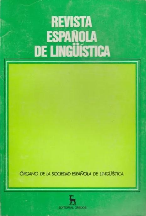 Revista Española de Lingüística - 24/2 "Julio-Diciembre 1994"