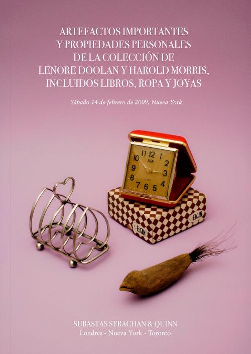 Artefactos importantes y propiedades personales "De la colección de Lenore Doolan y Harold Morris incluidos libros, ropa y joyas"