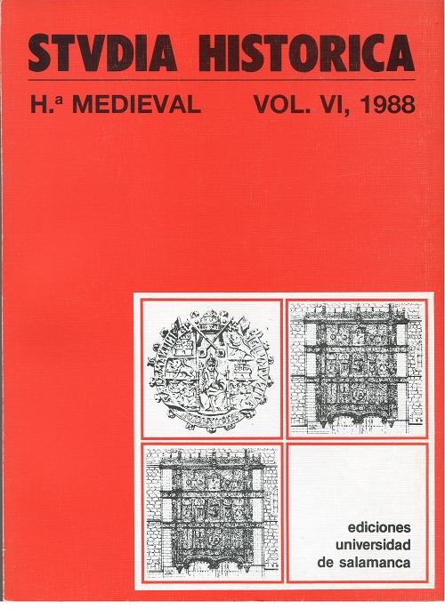 Studia histórica. Historia medieval - VI (1988)