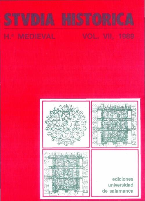 Studia historica. Historia medieval - VII (1989)