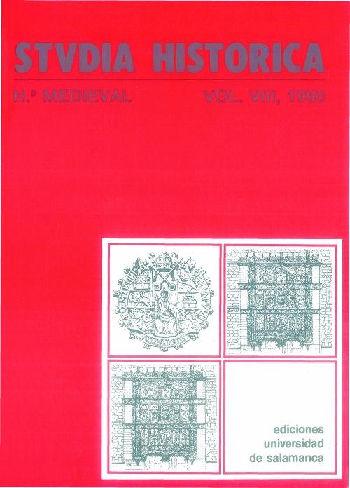Studia historica. Historia medieval - VIII (1990)