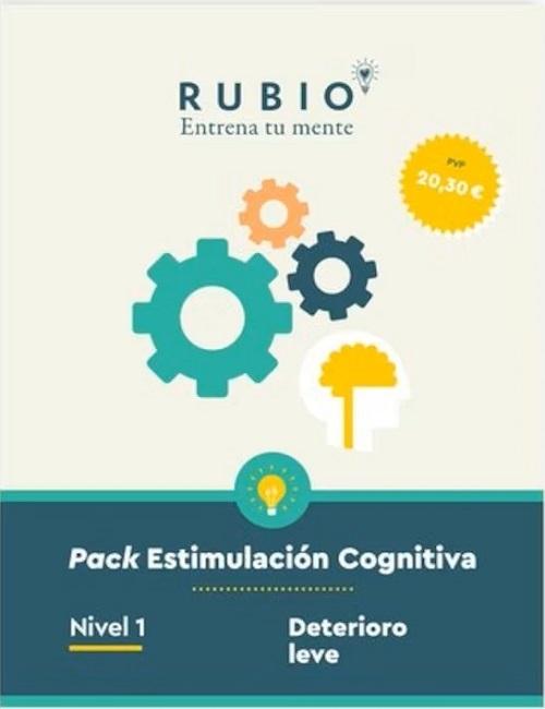 Pack Estimulación cognitiva - Nivel 1 (Deterioro leve)