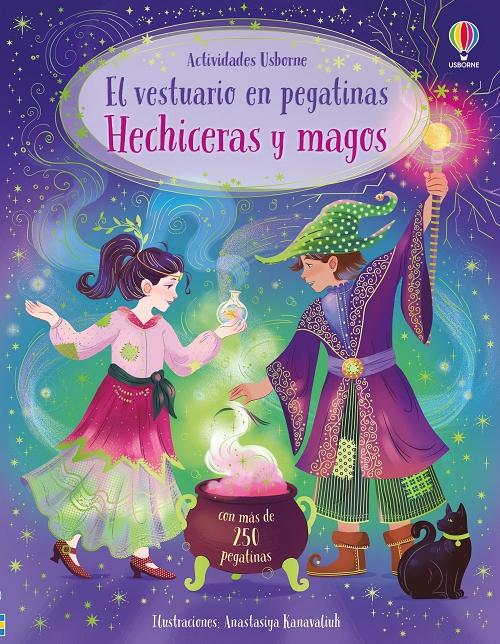Hechiceras y magos "(El vestuario en pegatinas)"