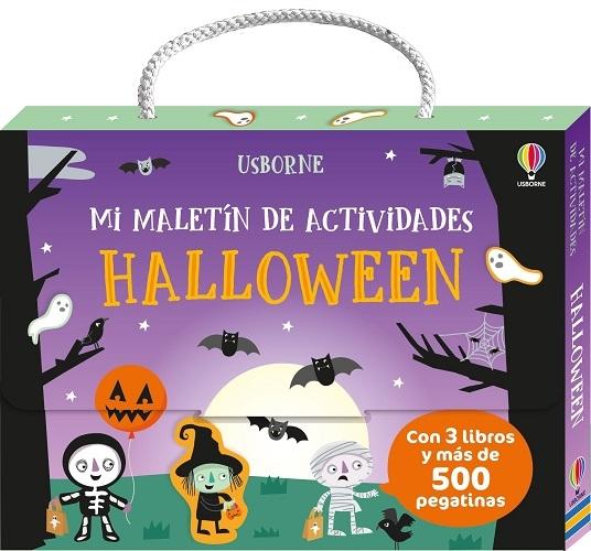 Halloween "Mi maletín de actividades (Con 3 libros y más de 500 pegatinas)"