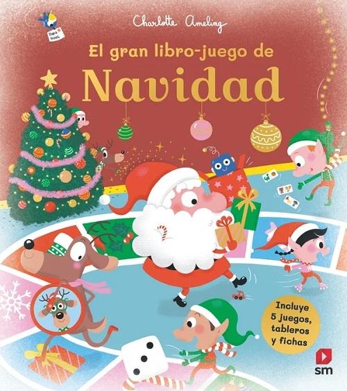El gran libro-juego de Navidad "(Incluye 5 juegos, tableros y fichas)"