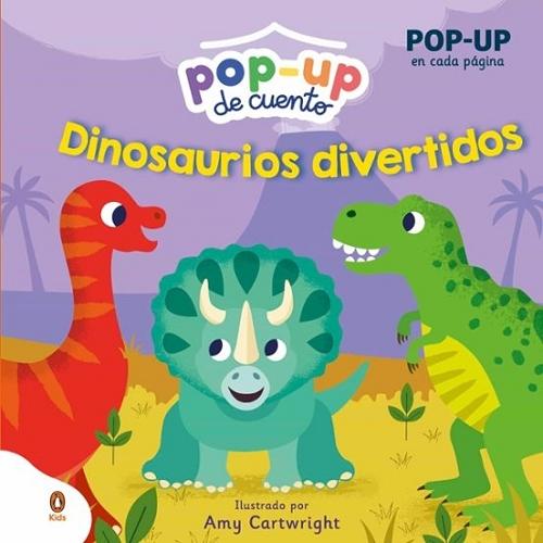 Dinosaurios divertidos "(Pop-up de cuento)"