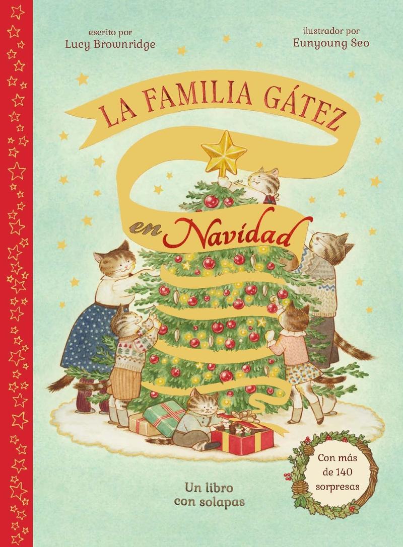 La familia Gátez en Navidad "(Un libro con solapas. Con más de 140 sorpresas)"