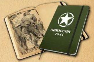 Libreta ilustrada Normandy 1944