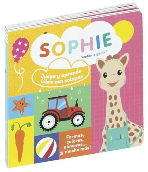 Juega y aprende. Libro con solapas "(Sophie la girafe)"