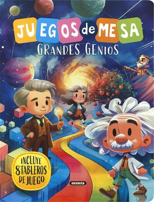 Grandes genios "(Juegos de mesa) Incluye 8 tableros de juego"