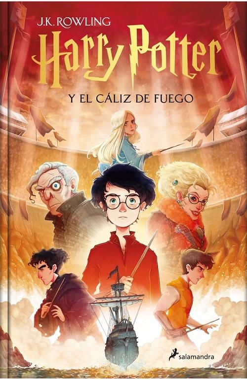 Harry Potter y el cáliz de fuego  "(Harry Potter - 4) (Con ilustraciones de Xavier Bonet)"