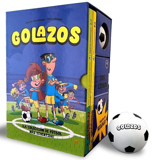 Estuche Golazos (2 libros + pelota) "Este partido lo vamos a ganar / El torneo más deseado"