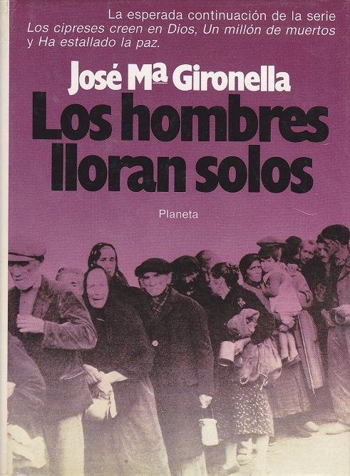 Los hombres lloran solos