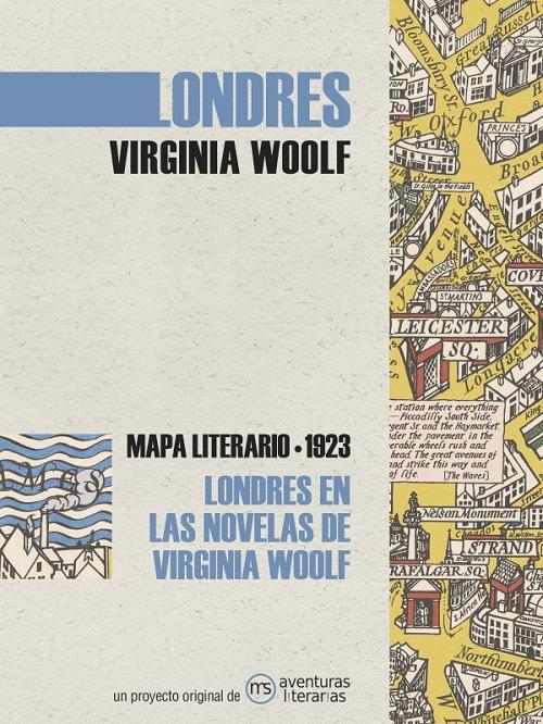 Londres en las novelas de Virginia Woolf "(Mapa literario 1923)"