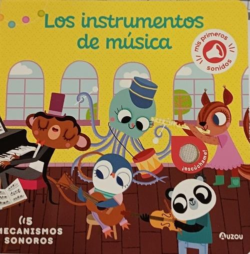 Los instrumentos de música "(Libro de sonidos) 5 mecanismos sonoros"