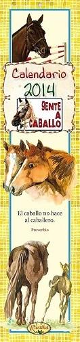 Calendario pequeño: Gente a caballo