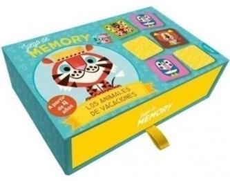 Juego de memoria "Los animales de vacaciones"