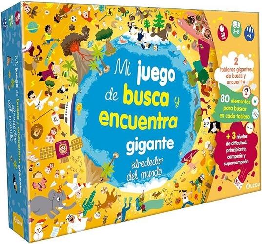 Mi juego de busca y encuentra gigante alrededor del mundo