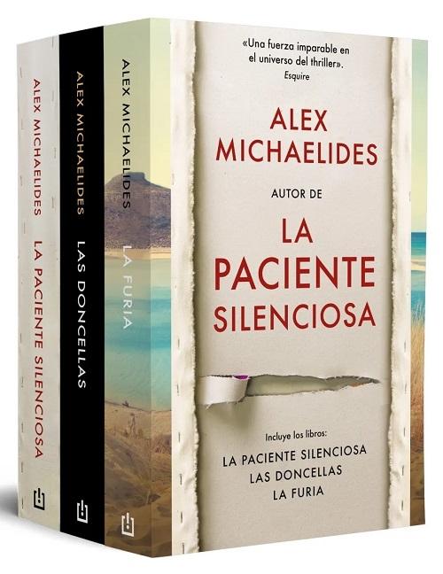 Alex Michaelides (Pack 3 Vols.) "La paciente silenciosa / La furia / Las doncellas"