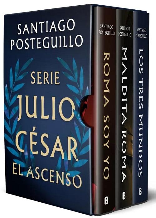 Serie Julio César. El ascenso (Estuche 3 Vols.) "Roma soy yo / Maldita Roma / Los tres mundos"