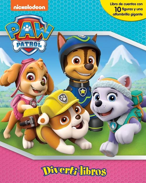 Patrulla Canina Girls (Paw Patrol) "("Diverti-Libros") (Libro de cuentos + 10 figuras + alfombrilla gigante)"