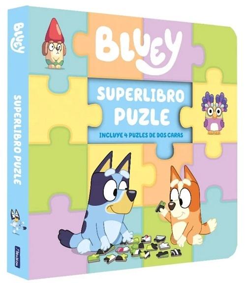 Superlibro Puzle (Bluey. Libro juguete) "4 puzles de dos caras"