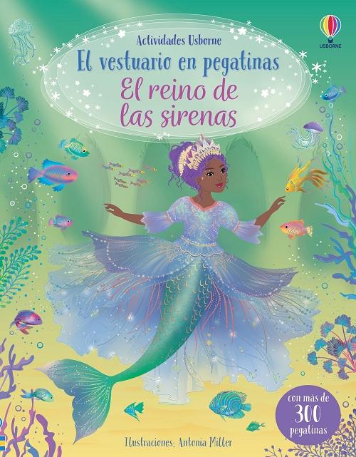 El reino de las sirenas "(El vestuario en pegatinas)"