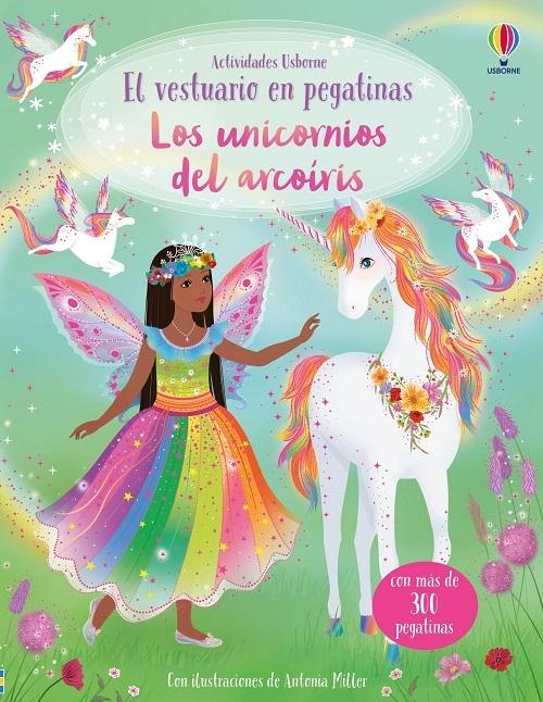 Los unicornios del arcoíris "(El vestuario en pegatinas)"