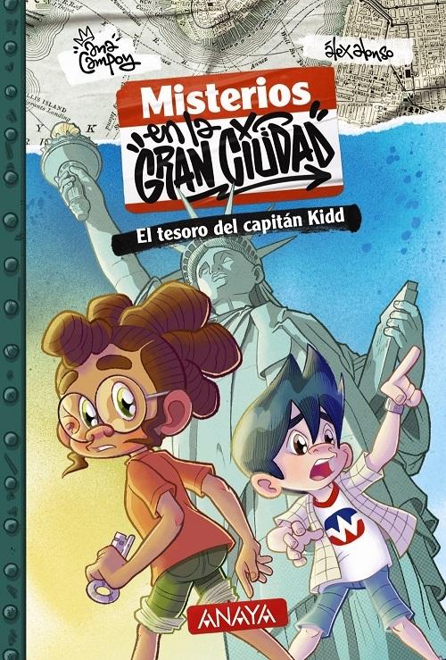 El tesoro del capitán Kidd "(Misterios en la gran ciudad - 1)"