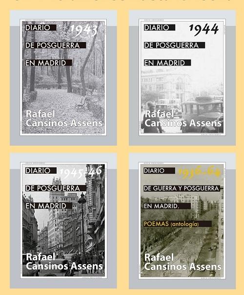 Diario de posguerra en Madrid (Pack 4 Vols.) "1943 / 1944 / 1945-46 / Poemas (Antología)"