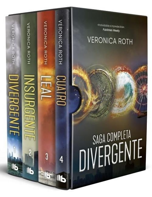 Saga Divergente (Estuche 4 Vols.) "Divergente / Insurgente / Leal / Cuatro"