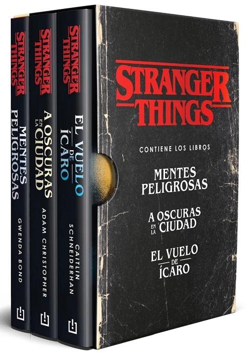 Stranger Things (Estuche 3 Vols.) "Mentes peligrosas / A oscuras en la ciudad / El vuelo de Ícaro"