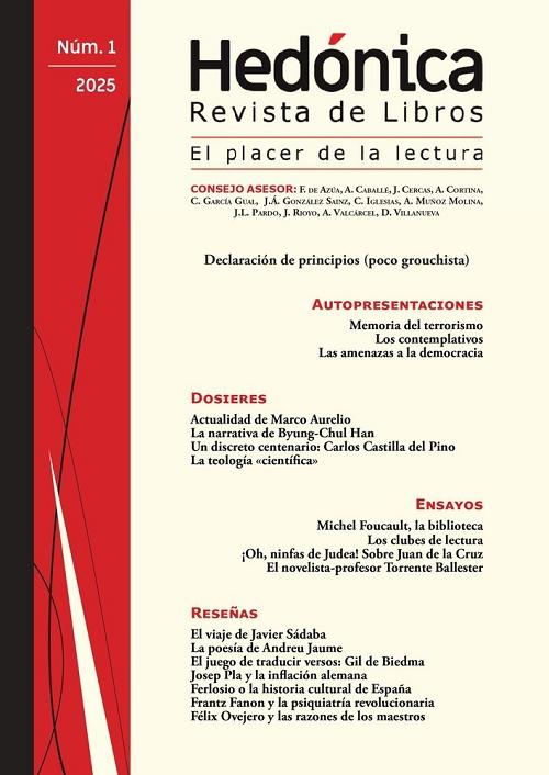 Hedónica - 1 (2025) "Revista de Libros"
