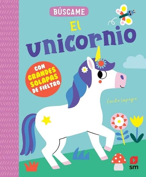 El unicornio "(Búscame) Con grandes solapas de fieltro"