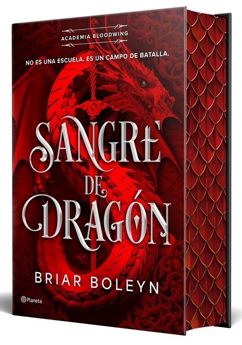 Sangre de dragón "(Academia Bloodwing - 1) (Edición limitada con cantos tintados)"