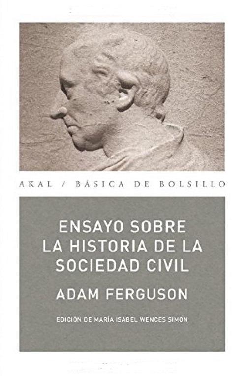 Ensayo sobre la historia de la sociedad civil