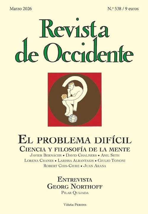 Revista de Occidente - nº 538 "El problema difícil. Ciencia y filosofía de la mente"