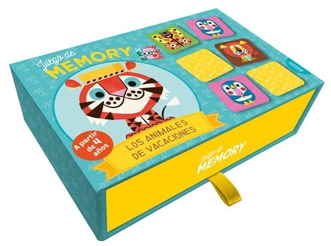 Juego de memoria "Los animales de vacaciones"
