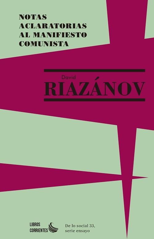 Notas aclaratorias al Manifiesto comunista