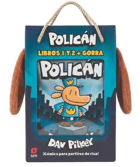 Estuche Policán (Libros 1 y 2 + Gorra)