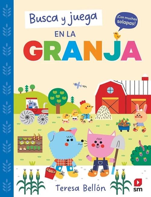 Busca y juega en la granja "¡Con muchas solapas!"