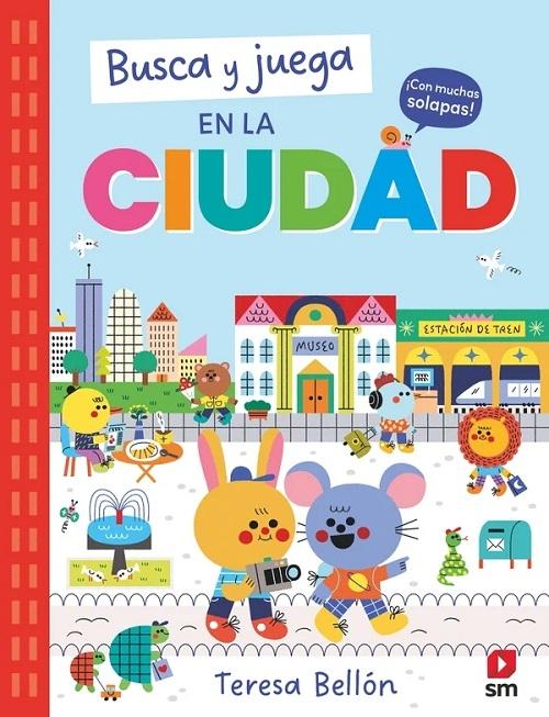 Busca y juega en la ciudad "¡Con muchas solapas!"