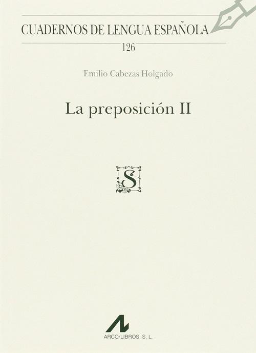 La preposición II