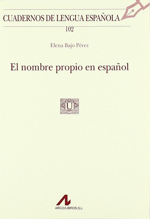 El nombre propio en español